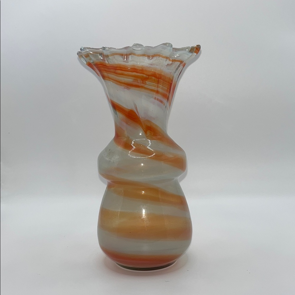 Mid-Century Blown Glass 7" Vase